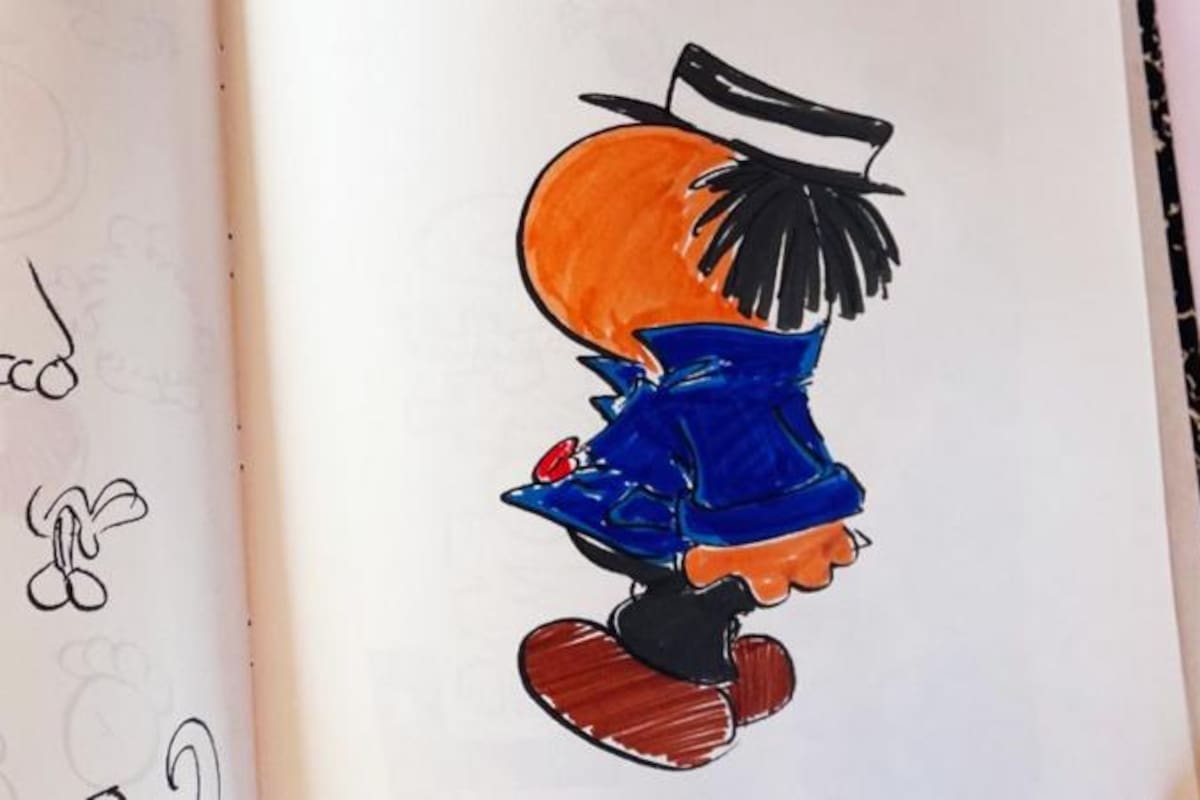 El personaje Timoteo, creado por Jaime Rueda