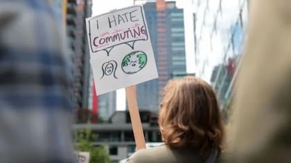 El personal de Amazon en Seattle, donde está la sede de la empresa, protestó el año pasado cuando la compañía limitó la política de trabajo remoto implementada durante la pandemia