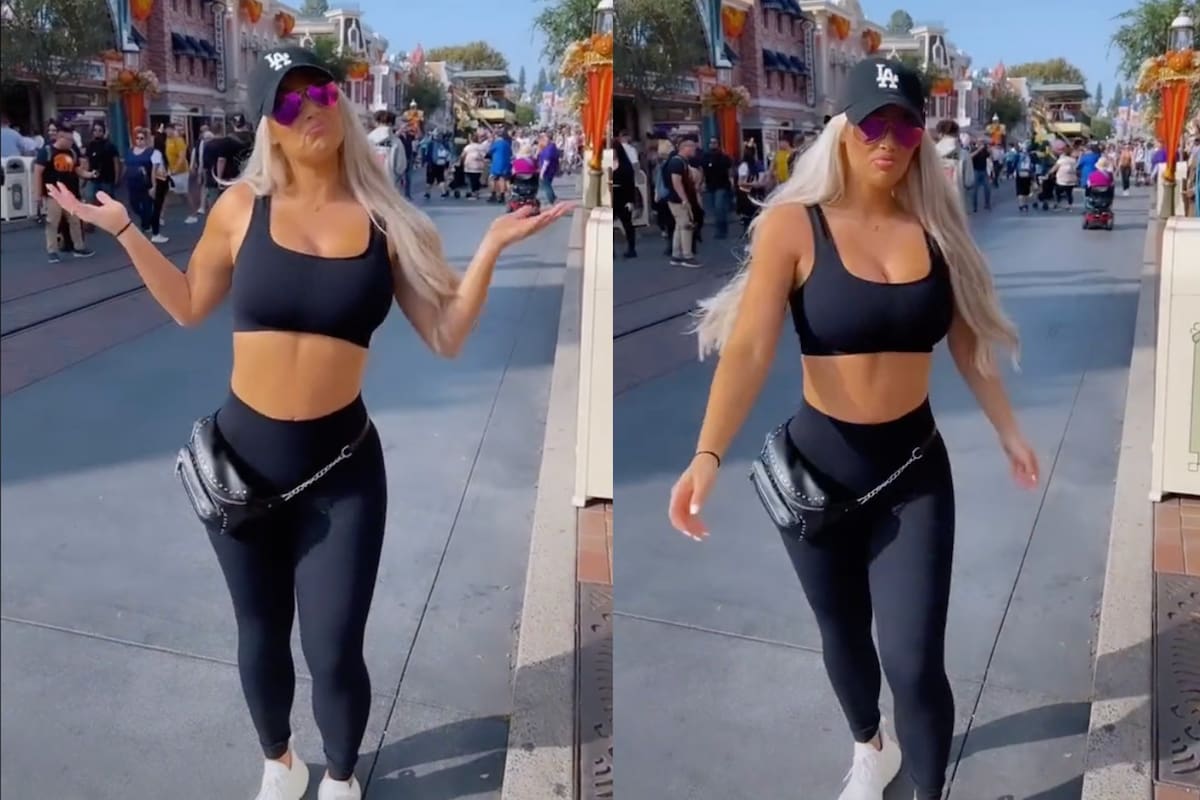 El personal de Disney la detuvo en su ingreso y la mujer dijo que eso la hizo sentir avergonzada