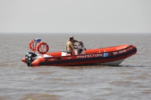 El personal de la Prefectura estuvo a cargo de la búsqueda en el Río de la Plata
. el 27_8_2009 loc_Foto: Ricardo Pristupluk