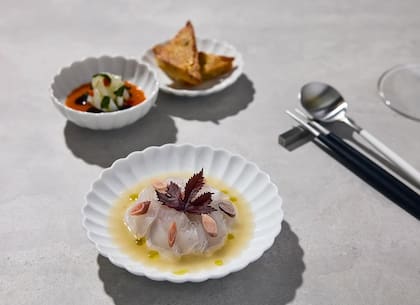 El pescado que se utiliza en la cocina de Itamae Ao viaja en avión desde Japón a Estados Unidos