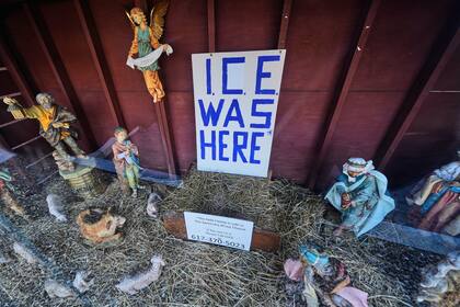 El pesebre de Dedham, Massachusetts