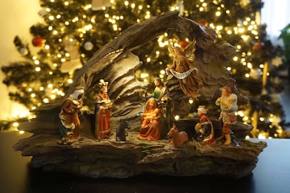 El pesebre ocupa un papel importante durante la tradición de la Novena de Navidad entre los migrantes ecuatorianos (Archivo)