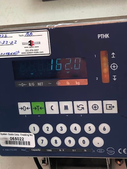 El peso final del catán de Alabama