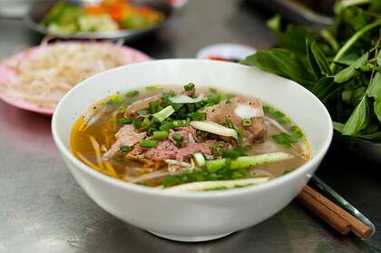 El Pho Saigon de Vietnam.