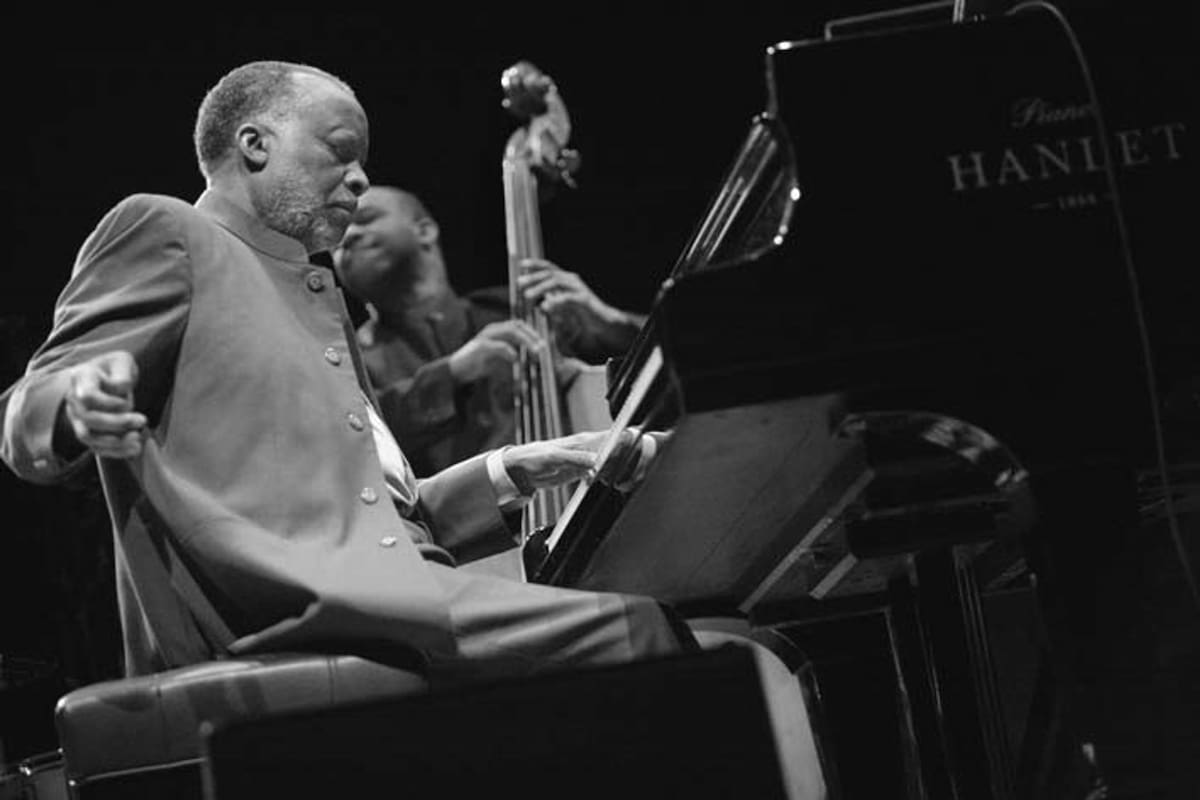 El pianista Ahmad Jamal