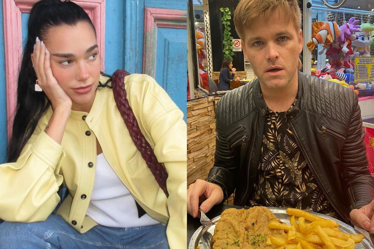 El pícaro comentario de Benjamín Amadeo en una publicación de Dua Lipa