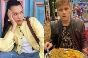El pícaro comentario de Benjamín Amadeo en una publicación de Dua Lipa