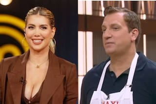 Una noche medieval disparó un pícaro ida y vuelta entre Maxi López y Wanda en MasterChef Celebrity