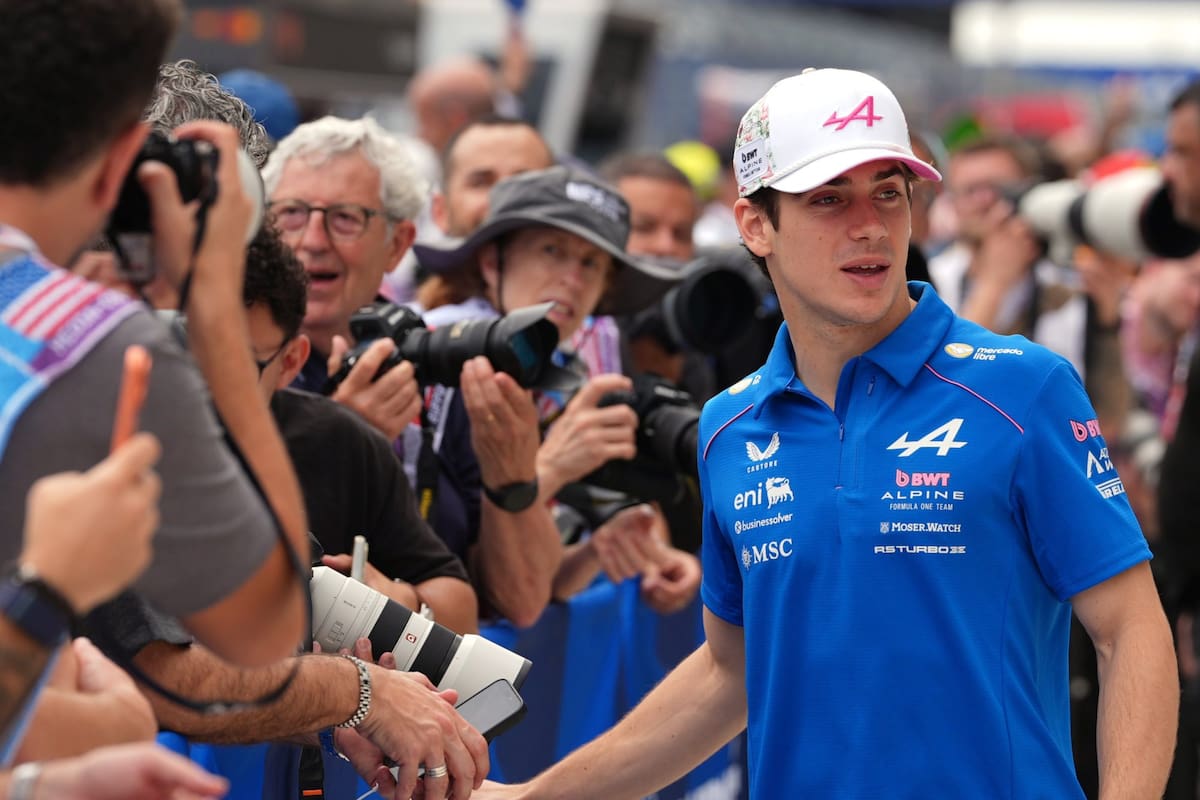 El pilarense Franco Colapinto, del equipo Alpine, hace unos días en el GP de Miami, donde consiguió su mejor posición en la F1 (séptimo)