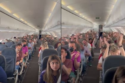El piloto de JetSmart Airlines informó a sus pasajeros de los dos goles anotados por Argentina en pleno vuelo