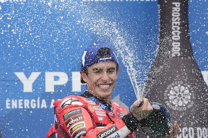 El piloto español de MotoGP Marc Márquez, operado del hombro