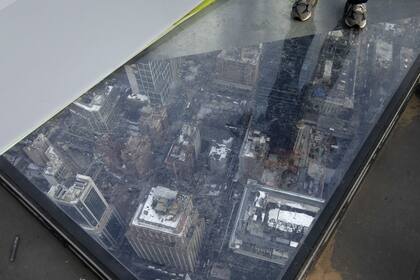 El piso transparente de "The edge"