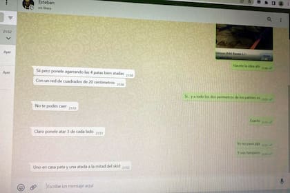 El plan de fuga al descubierto en los chats