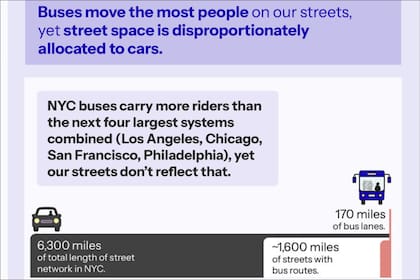 El plan de la MTA en conjunto con el DOT de Nueva York busca mejorar el sistema de transporte público