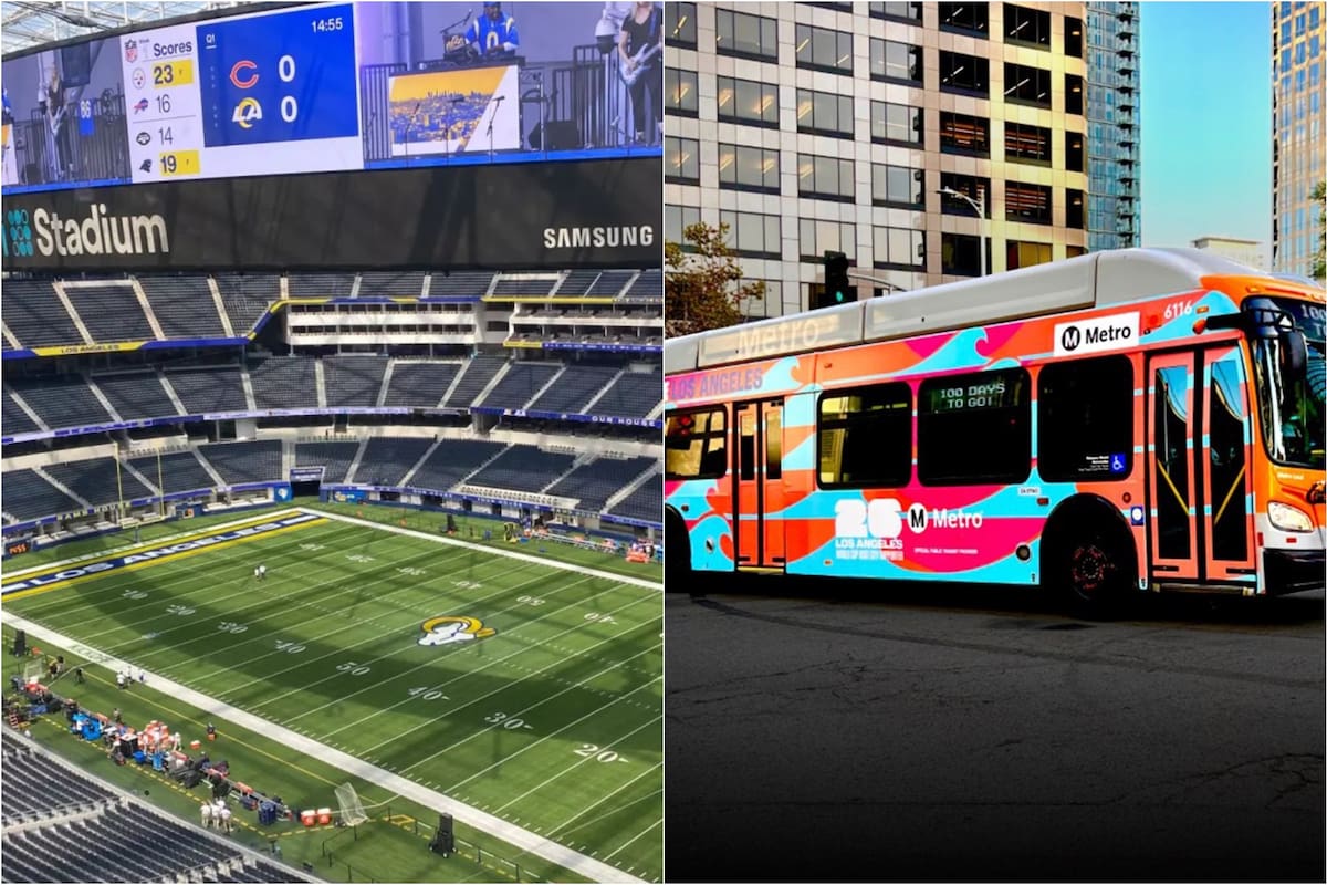 El plan estratégico de transporte del Metro durante el Mundial 2026 apunta a facilitar el traslado de los aficionados al SoFi Stadium en Los Ángeles