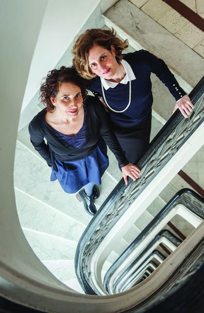 Valeria Dulitzky y Julieta Ulanovsky, al frente del estudio ZkySky