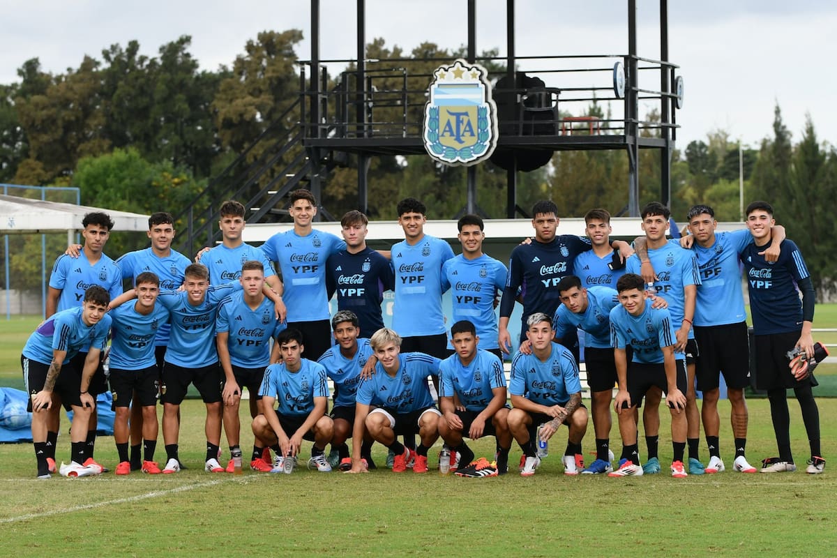 El plantel argentino que disputará el Sudamericano Sub 17 en Colombia