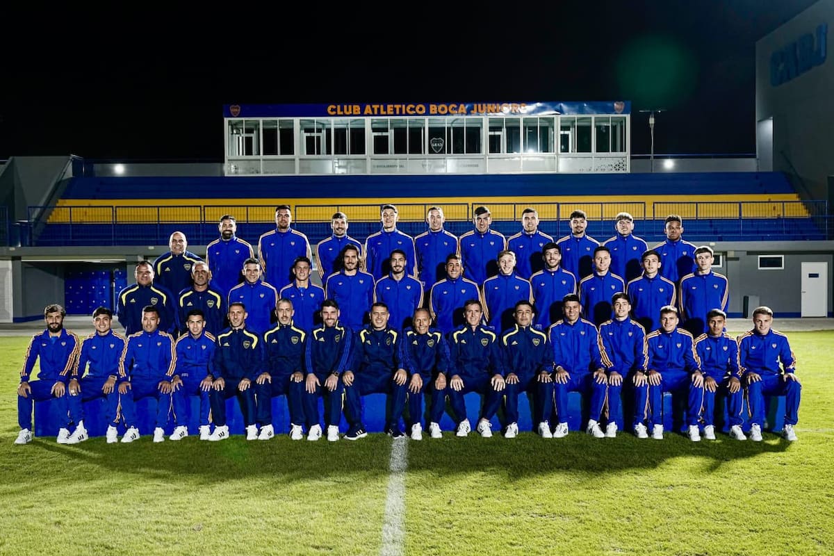 El plantel de Boca para el Mundial de Clubes de la FIFA.