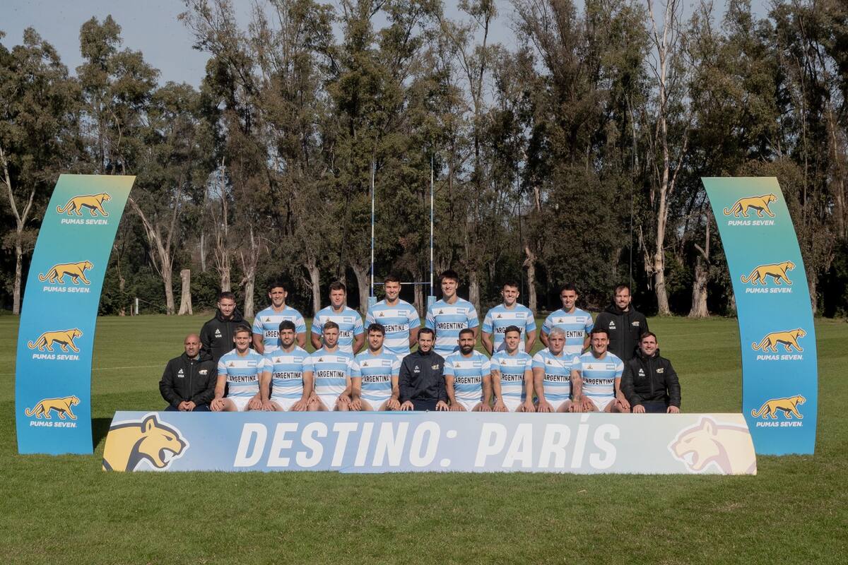 El plantel de los Pumas 7s para los Juegos Olímpicos París 2024