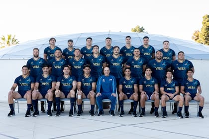 El plantel de Los Pumas, en los últimos tests