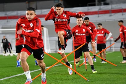 El plantel de River se entrenó pensando en la revancha ante Palmeiras, por la Copa Libertadores: Gallardo analiza el esquema y los nombres para dar vuelta la serie