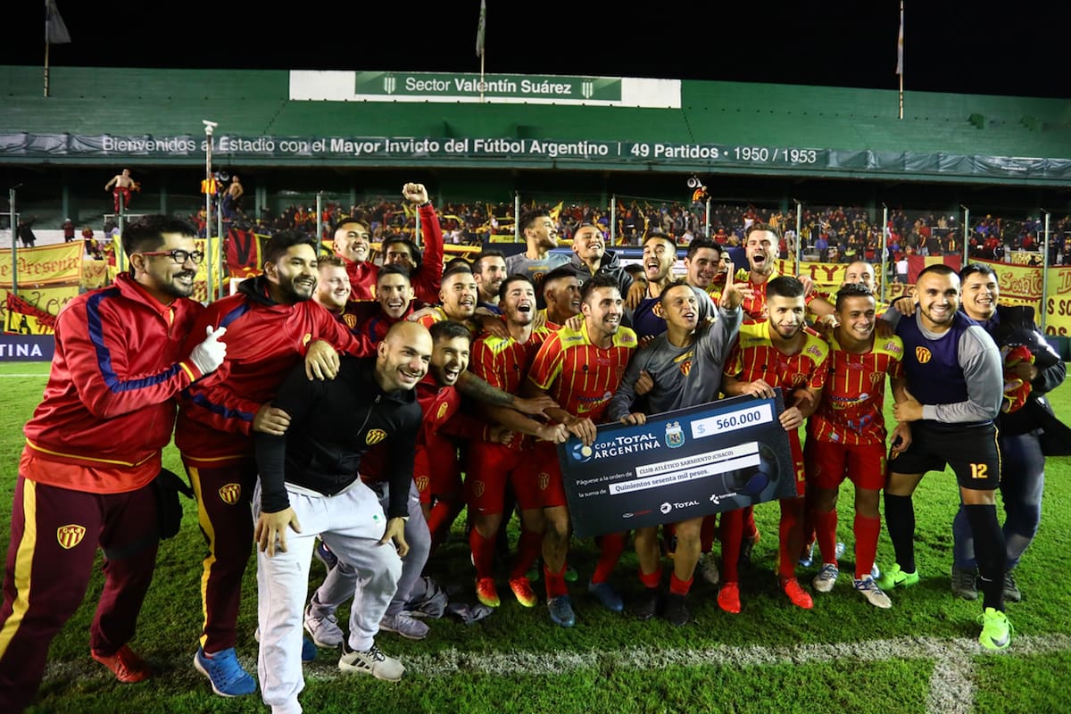 El plantel de Sarmiento de Resistencia, en su momento de gloria