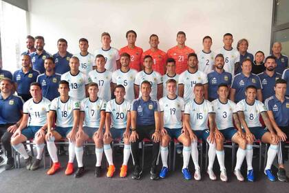 El plantel juvenil argentino que jugará en Polonia 2019