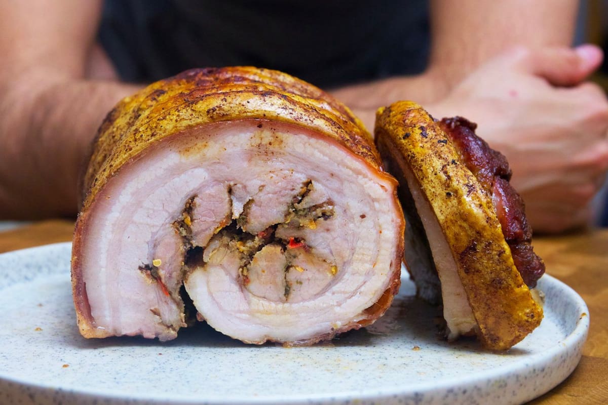 El plato final elaborado