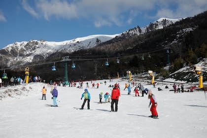 El playpark de la base del Catedral abrió con las primeras nevadas