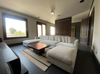 El playroom con vistas directas al jardín