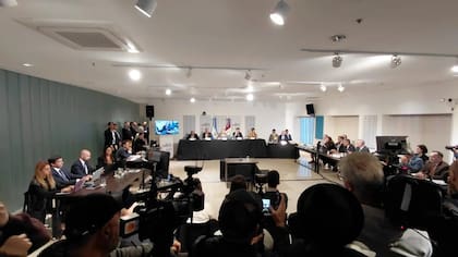 El pleno del jurado de enjuiciamiento en la Unicameral de Córdoba