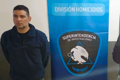 El podólogo Guillermo Germán Berjeli, al momento de su detención en Mendoza