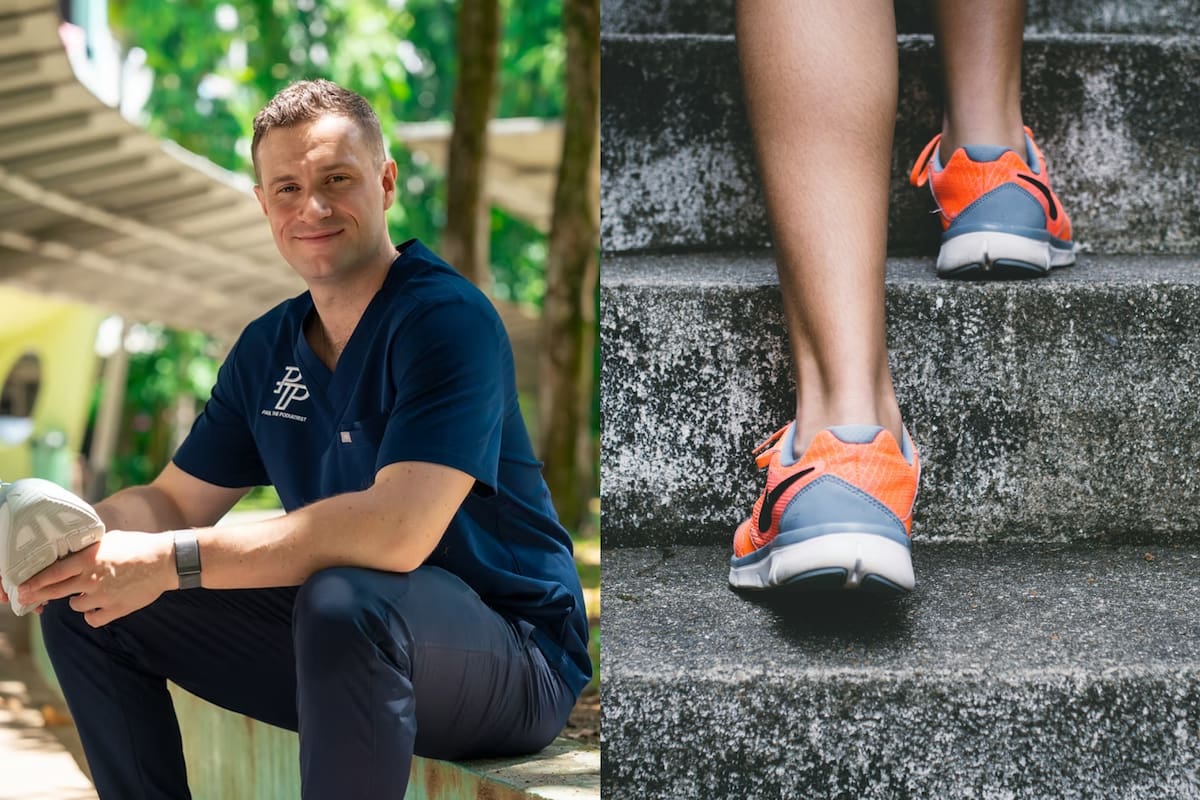 El podólogo Paul Macaulay explicó que las zapatillas muy suaves no ofrecen el soporte que una persona con pie plano necesita