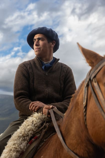 El "Polaco" Franco, uno de los gauchos que acompañan a los turistas en la travesía.