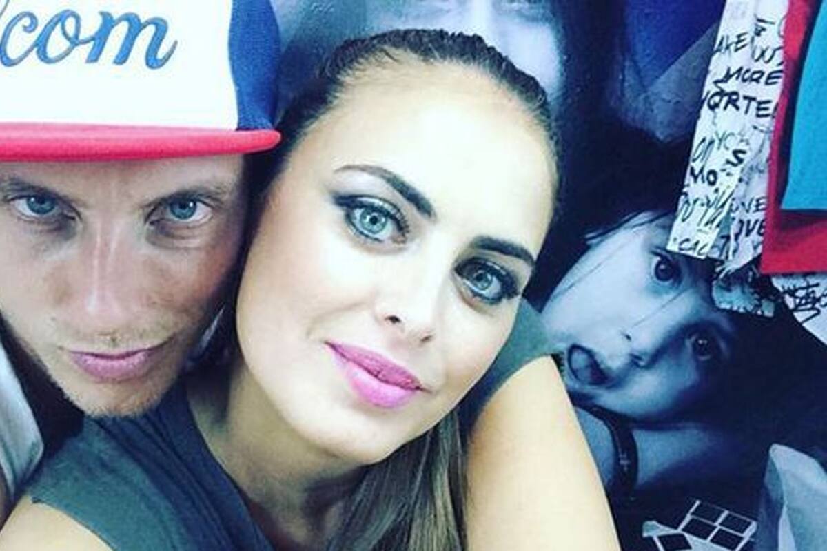 El polaco y Silvina Luna, la foto que había posteado él