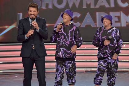 El Polaco y su doble hicieron reír a Marcelo Tinelli