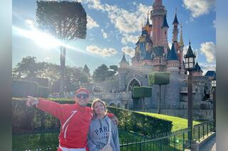 El Polaco visitó Disney París con su hija Sol y grabó un curioso video que hizo reír a sus seguidores