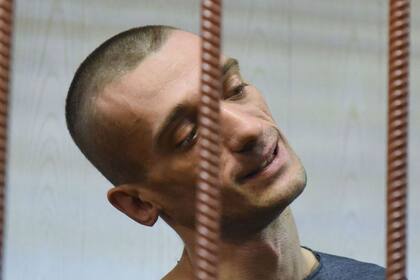El polémico artista ruso Piotr Pavlenski