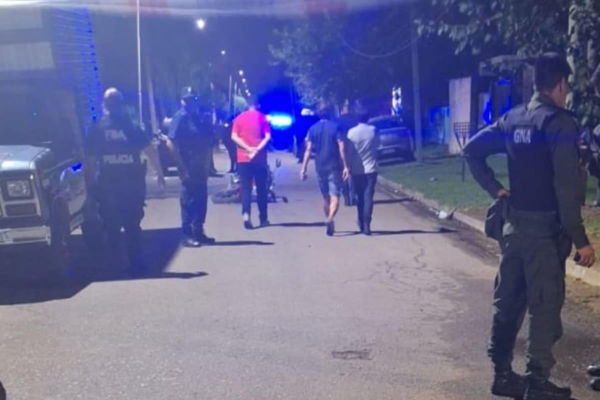 El policía estaba de civil cuando fue abordado por los motochorros.