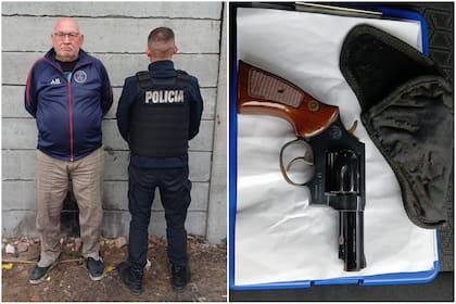 El policía federal retirado detenido por matar a un vecino y la supuesta arma homicida