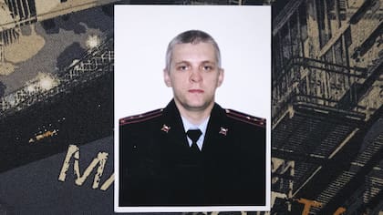 El policía ruso Sergey Klokov