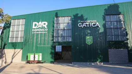 El polideportivo de Villa Domínico es el lugar elegido para despedir al Indio Solari (Foto: Municipalidad de Avellaneda)