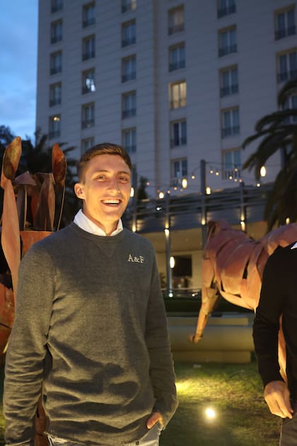 El polista Barto Castagnola en la tradicional presentación de temporada en el Four Seasons Hotel Buenos Aires