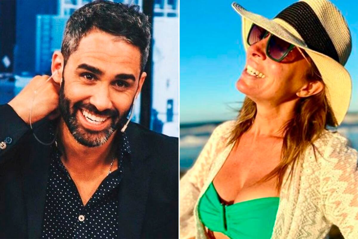 El Pollo Álvarez sorprendió a Sandra Borghi en sus vacaciones: “¿Qué hora es?”