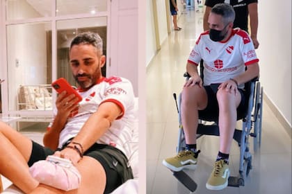 El Pollo Álvarez sufrió una lesión jugando al fútbol y deberá operarse