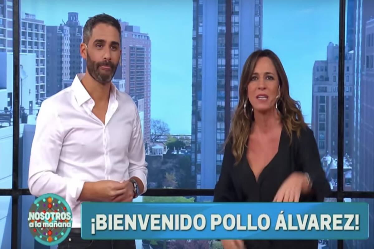 El Pollo hizo su primera aparición como conductor del ciclo de eltrece