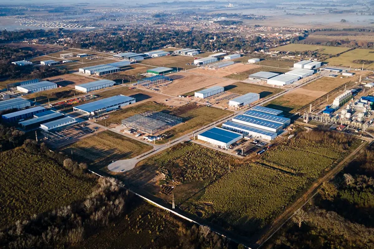 El polo industrial Spegazzini, que sufrió una explosión este viernes