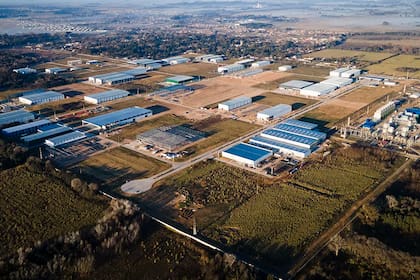 El polo industrial Spegazzini, que sufrió una explosión este viernes