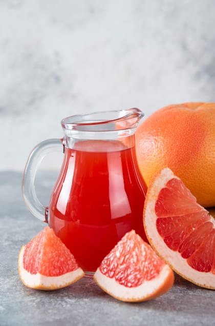 El pomelo es una gran fuente de vitamina C (Foto: Freepik)